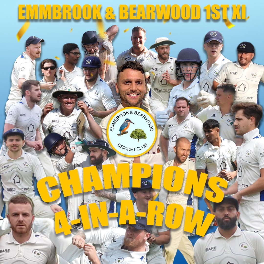 The 1st XI have made it four from four. What a season, what a club👏💪🏏🔥❤️