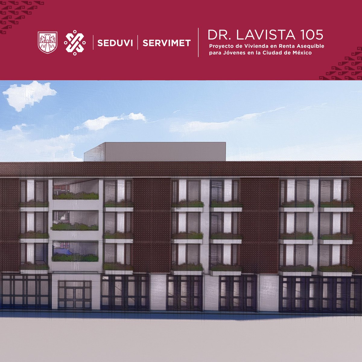 servimetcdmx's tweet image. Con #rentas que van de 💰 $2,500 a $5,000, el "Programa Piloto de Vivienda Social en Renta para Jóvenes" asegura que el costo de la #vivienda no supere el 30% del ingreso de los beneficiarios...