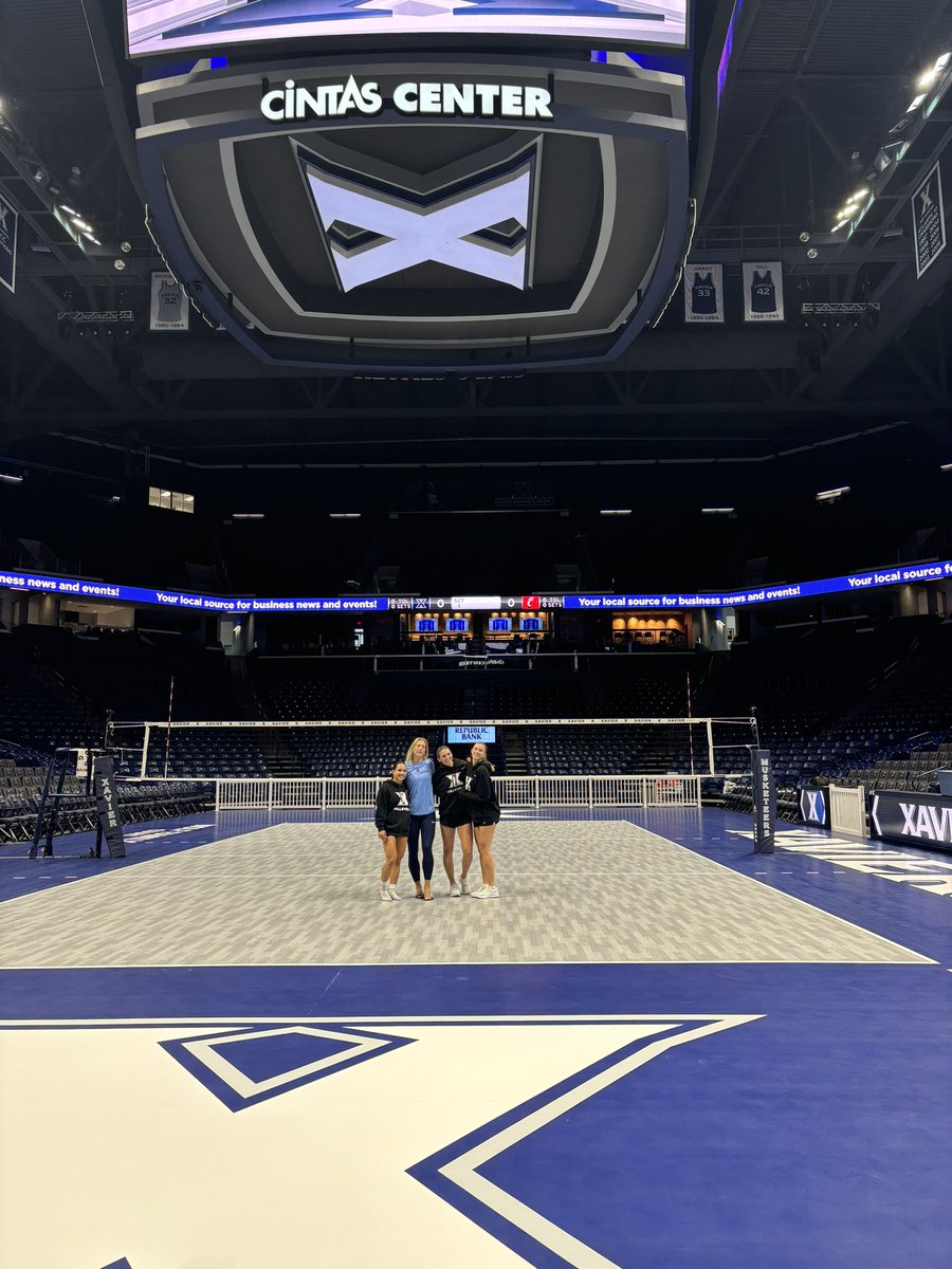 Xavier Volleyball tweet media