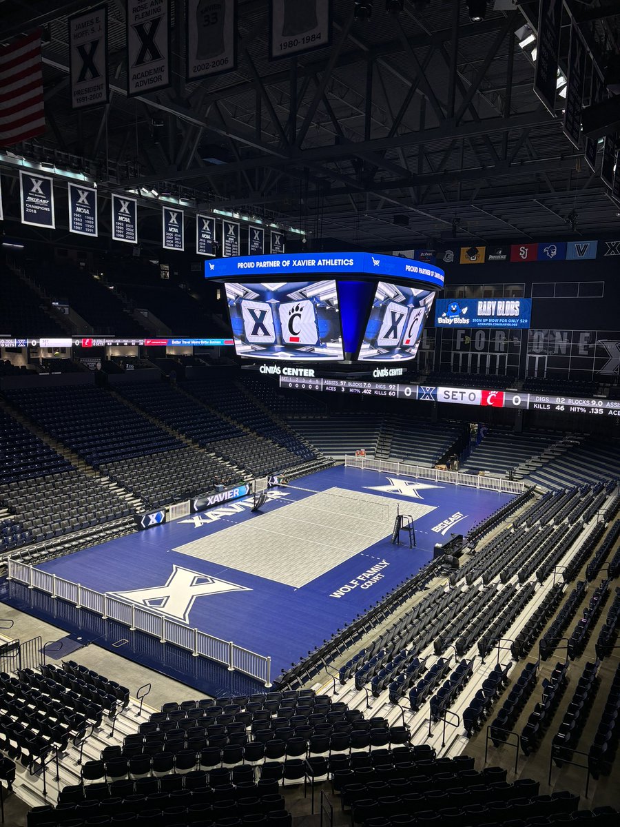 Xavier Volleyball tweet media