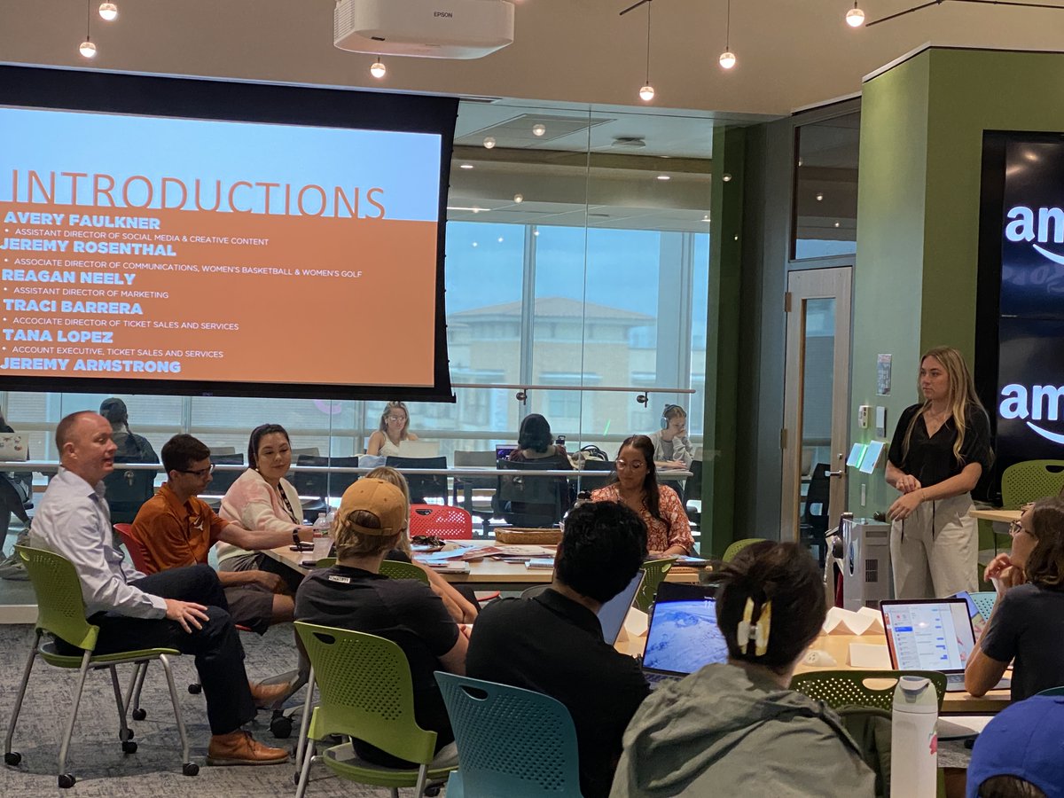 TheLabUT (@thelab_ut) on Twitter photo Thank you <a href="/TexasWBB/">Texas Women's Basketball</a> <a href="/EvilMopacATX/">Evil MoPac</a> <a href="/AmazonAds/">Amazon Ads</a> and Create Amor for coming to The Lab and pitching to the students!
We are so excited to see what strategic campaign they come up with for you! Thank you <a href="/TexasWBB/">Texas Women's Basketball</a> <a href="/EvilMopacATX/">Evil MoPac</a> <a href="/AmazonAds/">Amazon Ads</a> and Create Amor for coming to The Lab and pitching to the students!
We are so excited to see what strategic campaign they come up with for you!