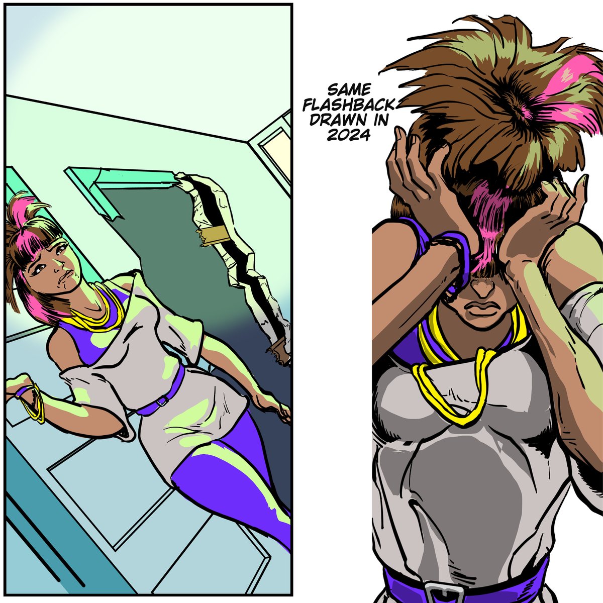Practice, practice, practice.
Chapter/Issue 5 of the v.2022 Power Principle now complete at my Patreon, link in bio!