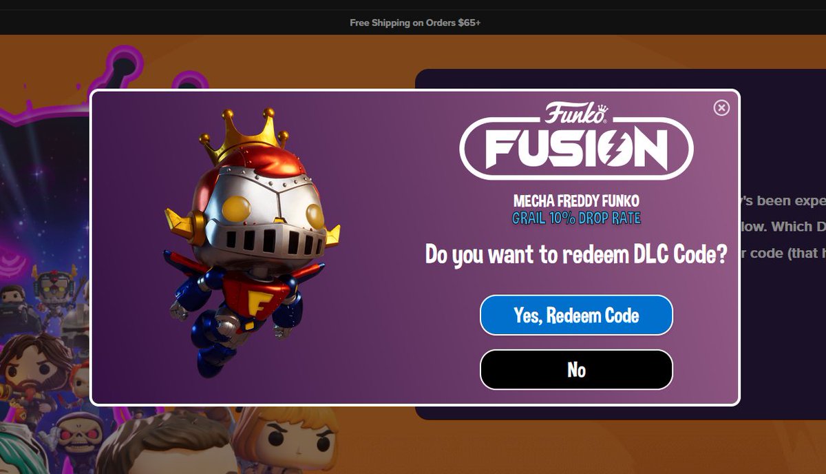 SirSquishyGames's tweet photo. 10% you say!! 
Totally ready to Rock out with Mecha Freddy Tomorrow!!
@FunkoFusionGame @OriginalFunko #FunkoPops #DigitalFunko #FreddyFunko https://t.co/QKHpLtdaAk