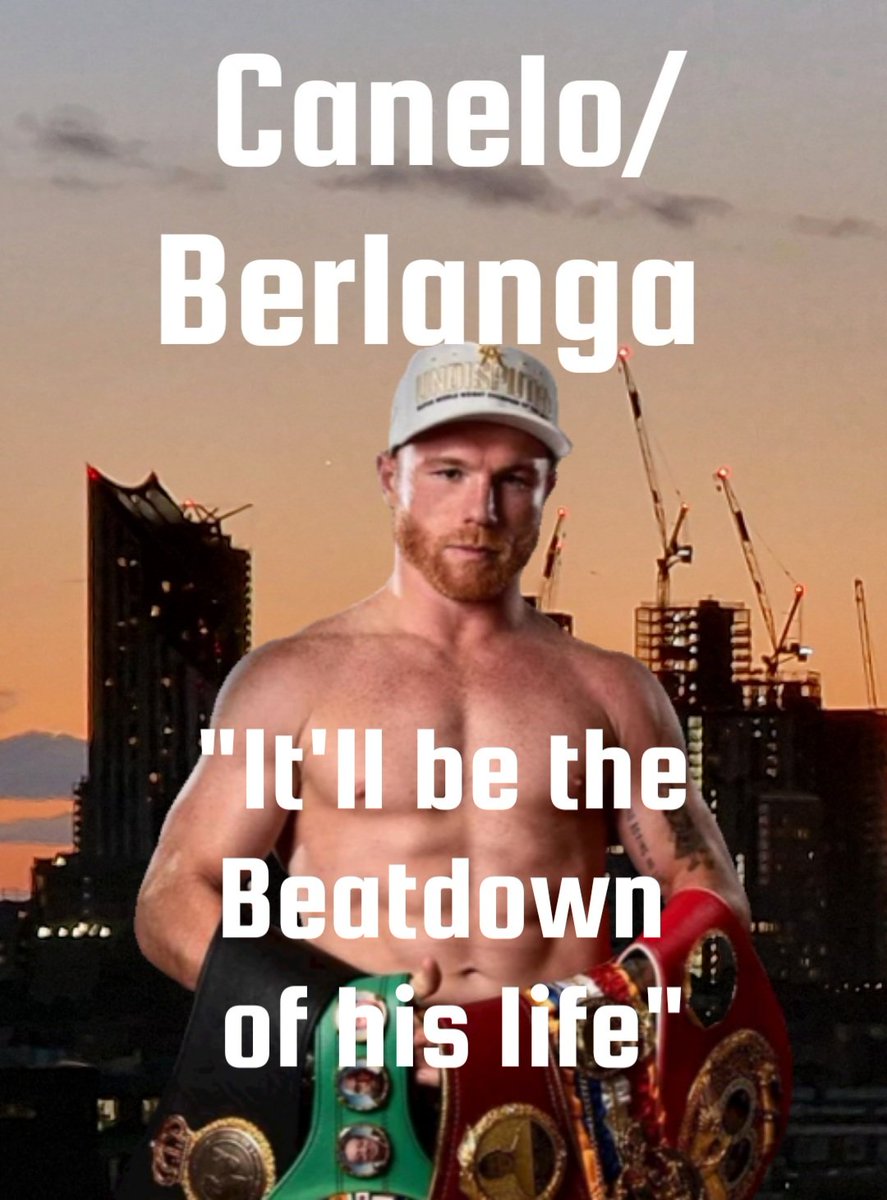 peoples_champtv's tweet image. Canelo vs. Berlanga ❗️

Could Canelo be taking Berlanga lightly in he's 66th fight.
Or is Berlanga about to get a big reality check ?
👇👇👇Comme below👇👇👇
#boxing #boxingnews #boxingtalk