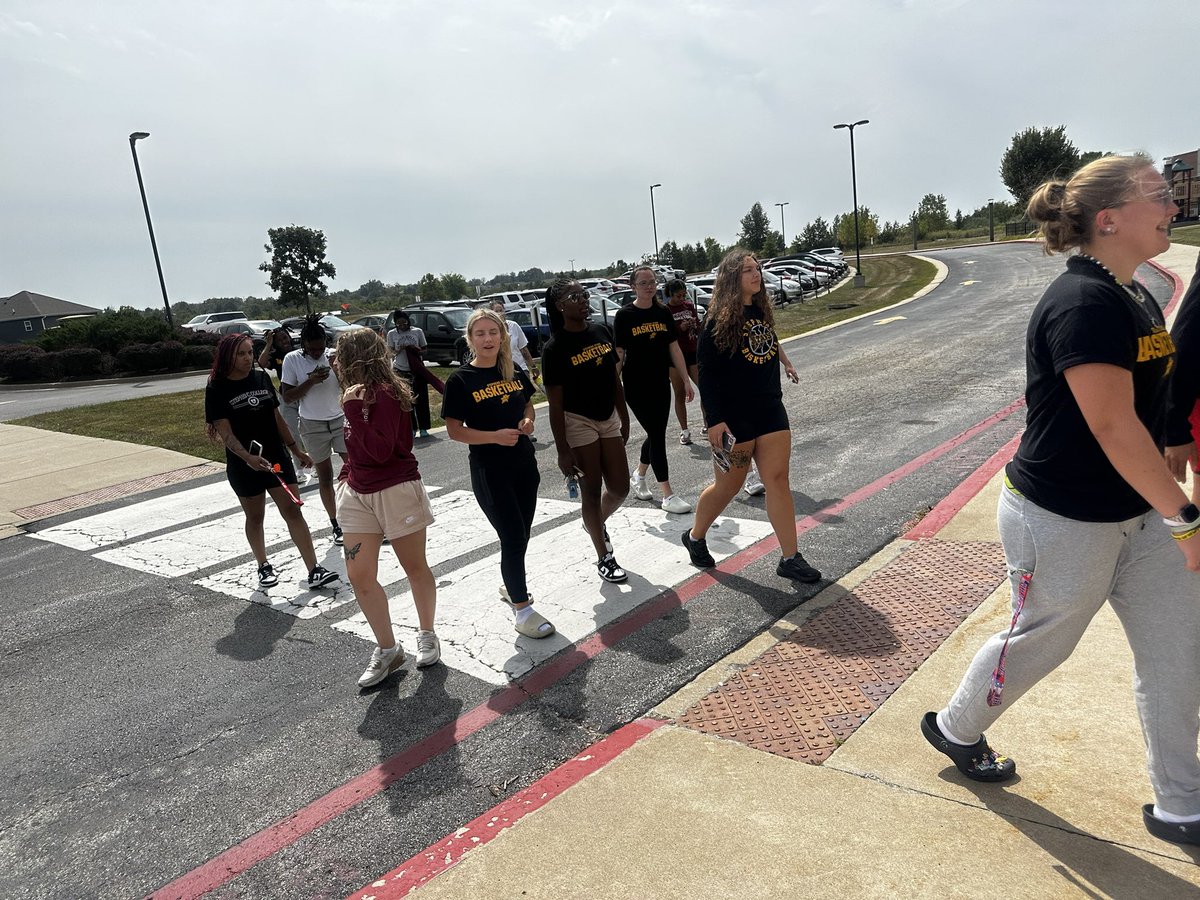 Stephens College Basketball (@stephens_bb) on Twitter photo Stars Basketball Visits Local Elementary School to Promote Core Values 📖🖍️ Alpha Hart Lewis, thanks for having the Stars Basketball family!⭐️🏀⭐️🏀
<a href="/StephensStars/">Stephens Stars Athletics</a>
@StephensCollege
<a href="/PlayNAIA/">NAIA</a>
<a href="/AMCSports/">American Midwest Conference</a>
<a href="/A_MinearAHL/">Dr. Amanda Minear</a> Stars Basketball Visits Local Elementary School to Promote Core Values 📖🖍️ Alpha Hart Lewis, thanks for having the Stars Basketball family!⭐️🏀⭐️🏀
<a href="/StephensStars/">Stephens Stars Athletics</a>
@StephensCollege
<a href="/PlayNAIA/">NAIA</a>
<a href="/AMCSports/">American Midwest Conference</a>
<a href="/A_MinearAHL/">Dr. Amanda Minear</a>