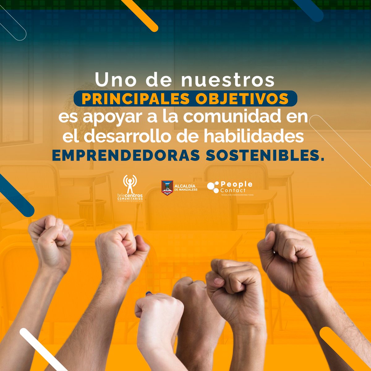 PeopleContact's tweet photo. Nuestra razón de ser es brindarles herramientas para el crecimiento profesional y estudiantil.
¡Acércate al telecentro más cercano!
#ConexiónConLaComunidad #TelecentrosManizales https://t.co/AmUmq7V5a8