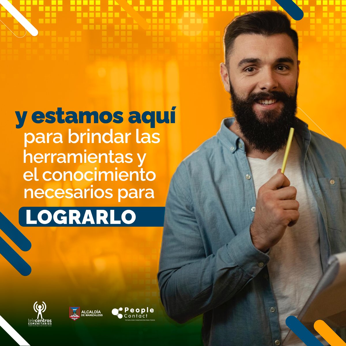 Nuestra razón de ser es brindarles herramientas para el crecimiento profesional y estudiantil.
¡Acércate al telecentro más cercano!
#ConexiónConLaComunidad #TelecentrosManizales