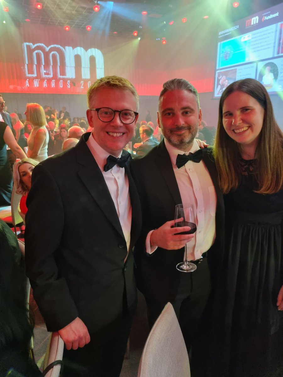Is it possible for the former editor of <a href="/_moneymarketing/">Money Marketing</a> to win the gift experience? Asking for a friend #MMAwards24 @TomWHBrowne and <a href="/danc_nwn/">Dan Cooper</a> scrub up rather well but they're ruled out!