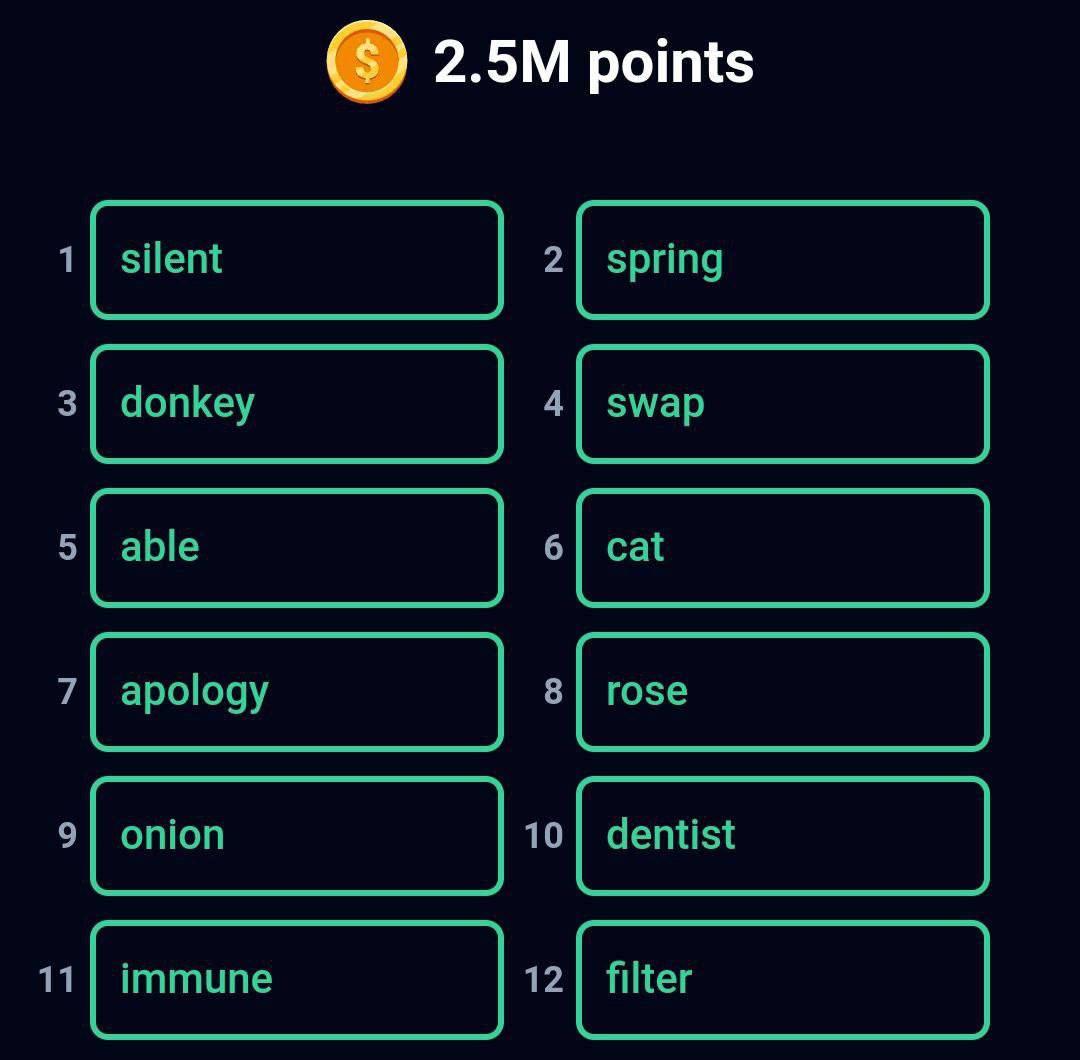 TelegramCHub's tweet photo. Rocky Rabbit daily enigma passphrase 12.09.2024

Play #RockyRabbit here: https://t.co/TylqU0fpeN

#telegram #crypto #airdrop #blockchain #p2e #blockchaingaming #cryptogame https://t.co/RgHkPi8B5c
