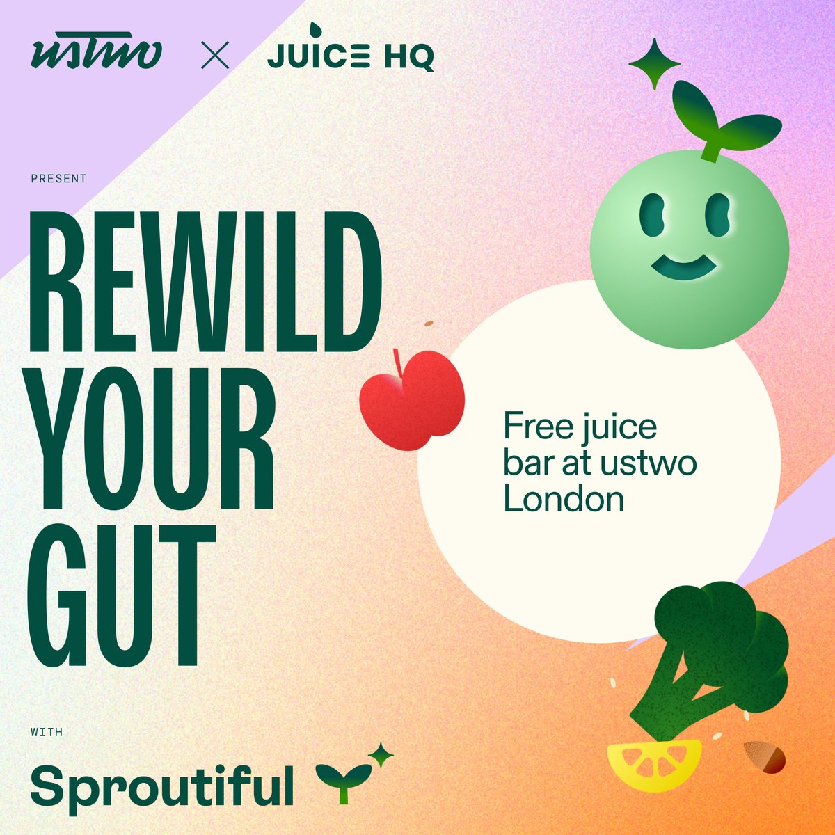 ustwo studios (@ustwo) on Twitter photo Join us at <a href="/L_D_F/">London Design Festival</a>! Stop by our Shoreditch studio for a free cold-pressed juice and demo of Sproutiful, the AI-powered gut health app we built in 8 weeks.
🗓️ Tues 17th-Fri 20th Sept, 10am-5pm
📍 154-158 Shoreditch High Street
<a href="/ShoreditchDT/">Shoreditch DT</a> #LDF24 Join us at <a href="/L_D_F/">London Design Festival</a>! Stop by our Shoreditch studio for a free cold-pressed juice and demo of Sproutiful, the AI-powered gut health app we built in 8 weeks.
🗓️ Tues 17th-Fri 20th Sept, 10am-5pm
📍 154-158 Shoreditch High Street
<a href="/ShoreditchDT/">Shoreditch DT</a> #LDF24