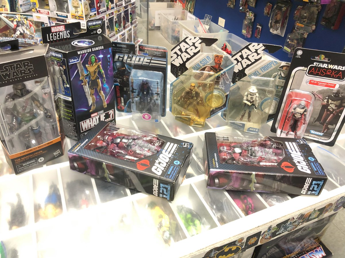 waxpaxquake's tweet photo. #superpowers #starwarsretro #vampirella #gijoeclassified #quakecollectibles #waxpaxquake #vintageshop #vintagestore #collectibles #recordstore #vinylrecords #collectiblesstore #vintagetoystore #toystore #toys4sale
Always OPEN 12pm to 7pm 6 days a week, closed Mondays. https://t.co/yS6bwOOLsp
