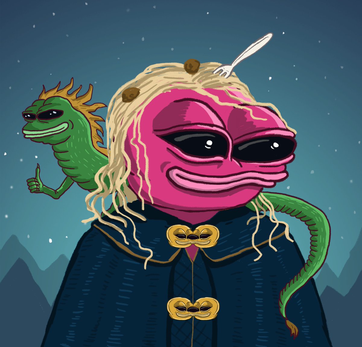 When you’re the future of abstraction, but they think you’re just a meme👽