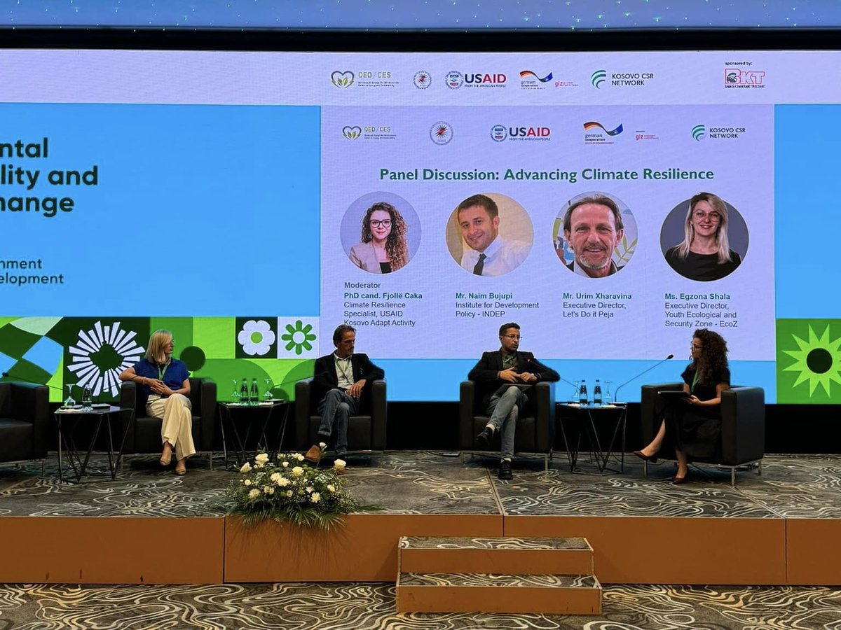 FjolleCaka's tweet photo. Advancing climate resilience requires community involvement & active engagement at all stages. Civil society org.s in Kosovo are supporting governmental institutions & local communities to better address environmental & climate change impacts #ChangeForClimate @USAIDKosovo https://t.co/wEvcDDE6y7