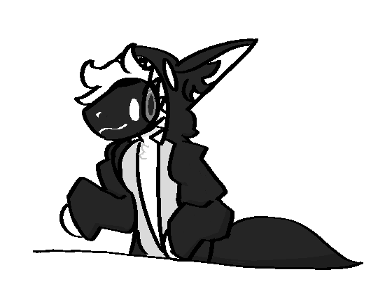 Morxlsiz's tweet photo. quick doodle of a friends orca protogen https://t.co/Ak7AmW3tTS
