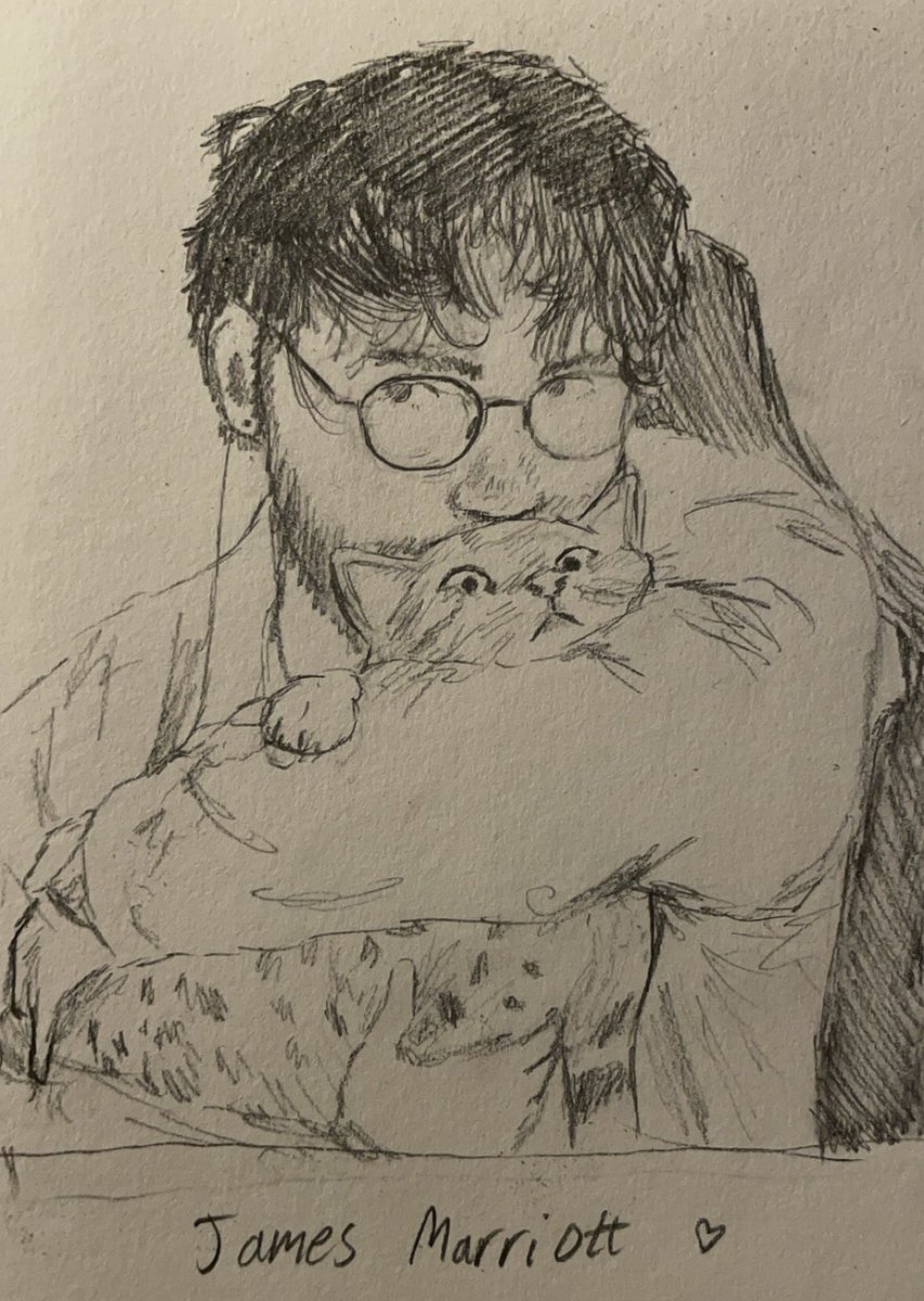 Messy Sketch of James Marriott 🫶🫶🫶