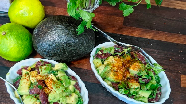 ChefLeander's tweet photo. Savory Avocado and Olive Side Salad. Just thinking about this salad makes my mouth water. It has the perfect marriage of flavors. And the kick of the lime finish makes this a great side salad or a palette cleanser before the main course. It takes less than 15 minutes to make https://t.co/mCbV9YPJlm