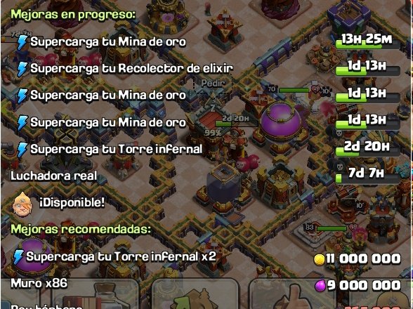 FrAntoMP's tweet photo. @ZolokOficial @Style_coc saben que pasa con el constructor aprendiz lo he puesto a trabajar en acelerar unas mejoras de supercarga pero no se reducen los tiempos realmente https://t.co/1kTr71qKVA