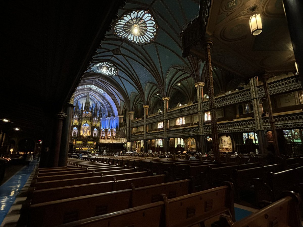 antboy69's tweet photo. Notre-Dame Basilica visit today, stunning. https://t.co/mg213KVhzs