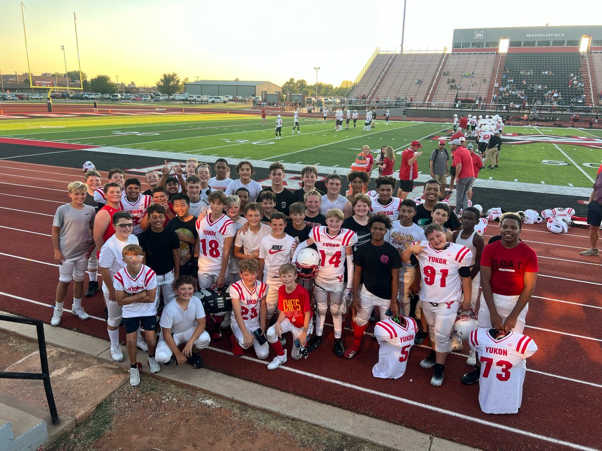 Our 7th grade football team took down the Broncos this week in their bedlam matchup!! GO MILLERS!!!
