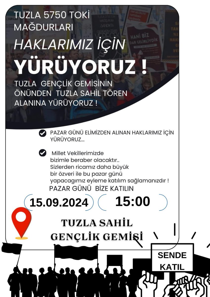 EYazcoglu's tweet photo. Sözler yerine getirmeli sayın Başkan @erenalibingol  pazar günü birlikte olalım 
@murat_kurum @Ayhan19Karaca @mlsungur @Toki_Kurumsal 
#tuzla5750magdurları https://t.co/kknXw0fMAX