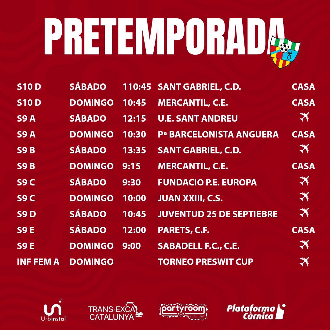 PARTITS DEL CAP DE SETMANA DEL 14 i 15 DE SETEMBRE ⚡️ 

#FeelTheRull