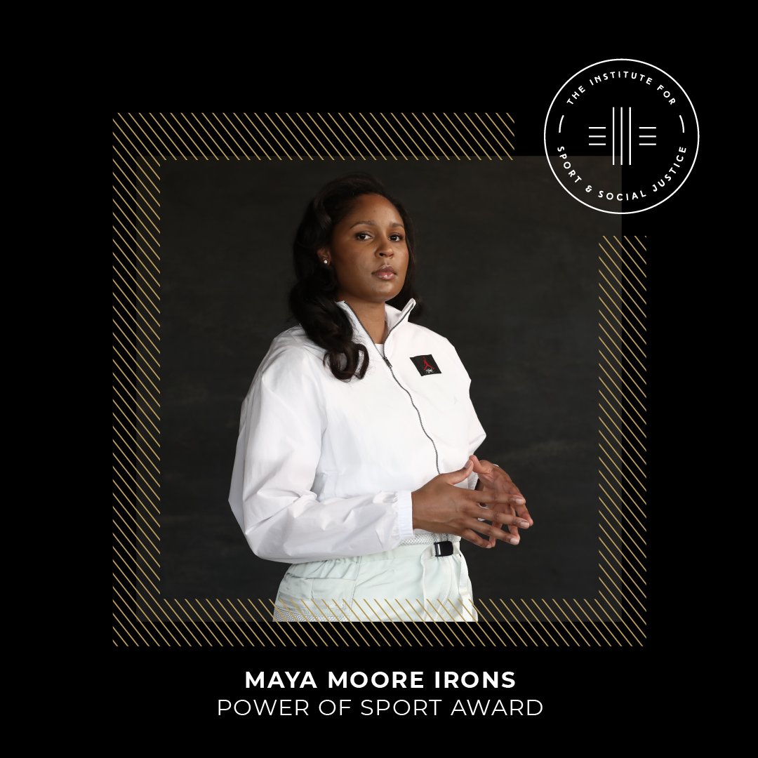 The Institute for Sport & Social Justice (@institutessj) on Twitter photo 🎉Exciting News! 🎉 We will honor <a href="/MooreMaya/">Maya Moore</a> with the Power of Sport Award at this year’s gala! Maya's legendary basketball career is matched only by her fearless advocacy for criminal justice reform.
Read more about her extraordinary impact here: sportandsocialjustice.org/maya-moore-iro… 🎉Exciting News! 🎉 We will honor <a href="/MooreMaya/">Maya Moore</a> with the Power of Sport Award at this year’s gala! Maya's legendary basketball career is matched only by her fearless advocacy for criminal justice reform.
Read more about her extraordinary impact here: sportandsocialjustice.org/maya-moore-iro…