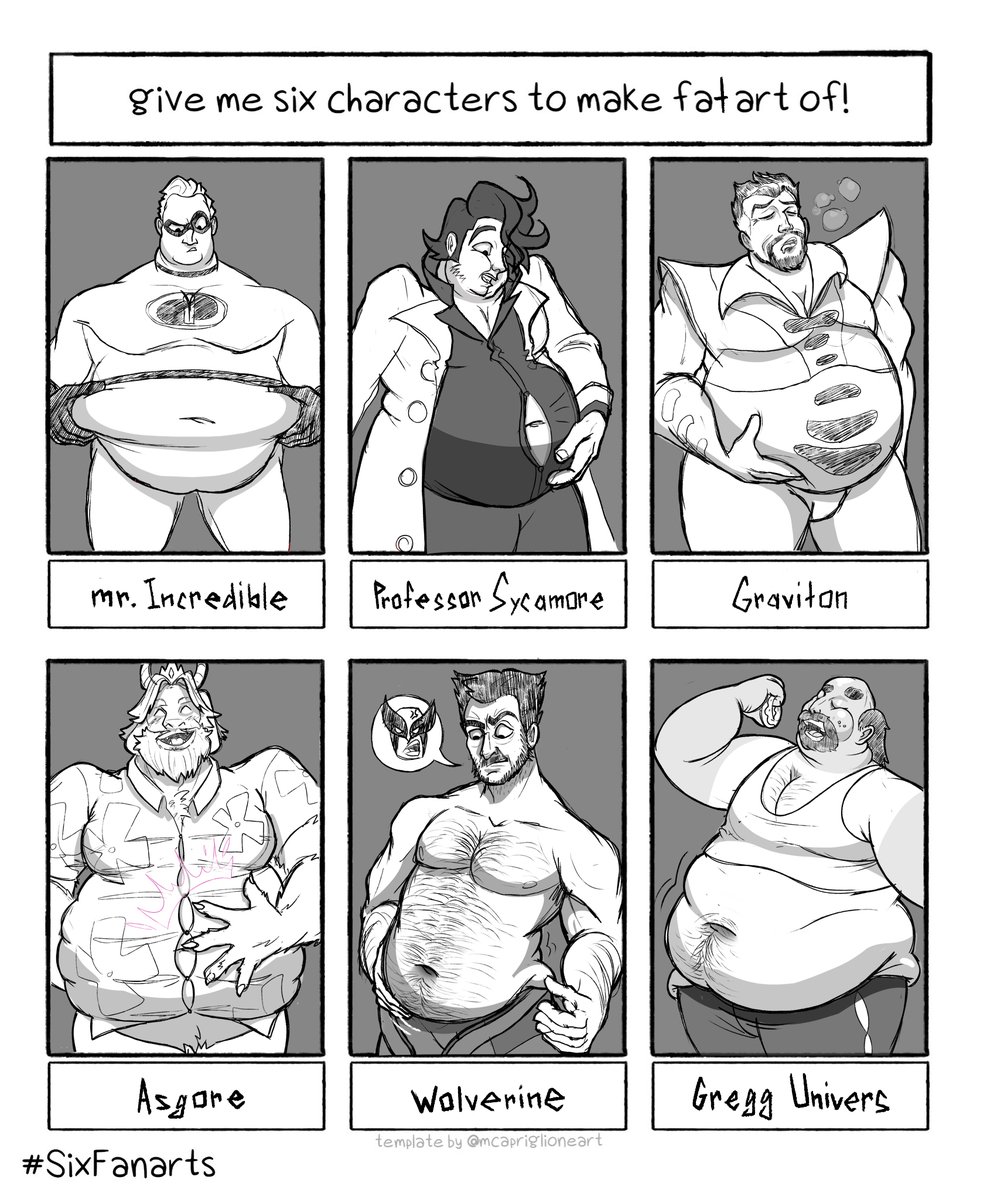 silhoue_Fat's tweet photo. And the finishing one! As he sais: "If every body was perfect, we wouldn’t have crop tops"
Thank you, everyone for your suggestions! Share this post, i really appreciate your support!
#fatart #GreggUniverse #Malewg #bellykink https://t.co/pfUOWnkiKo