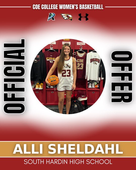 Alli Sheldahl (@allisheldahl) on Twitter photo Extremely blessed to have received an offer from <a href="/CoeCollegeWBB/">Coe College Women's Basketball</a>!! Had such a great day with <a href="/MacenzieKraemer/">Macenzie Kraemer</a> & <a href="/KaylaWaskow/">Kayla Waskow</a>, huge thanks to both of you‼️ Extremely blessed to have received an offer from <a href="/CoeCollegeWBB/">Coe College Women's Basketball</a>!! Had such a great day with <a href="/MacenzieKraemer/">Macenzie Kraemer</a> & <a href="/KaylaWaskow/">Kayla Waskow</a>, huge thanks to both of you‼️