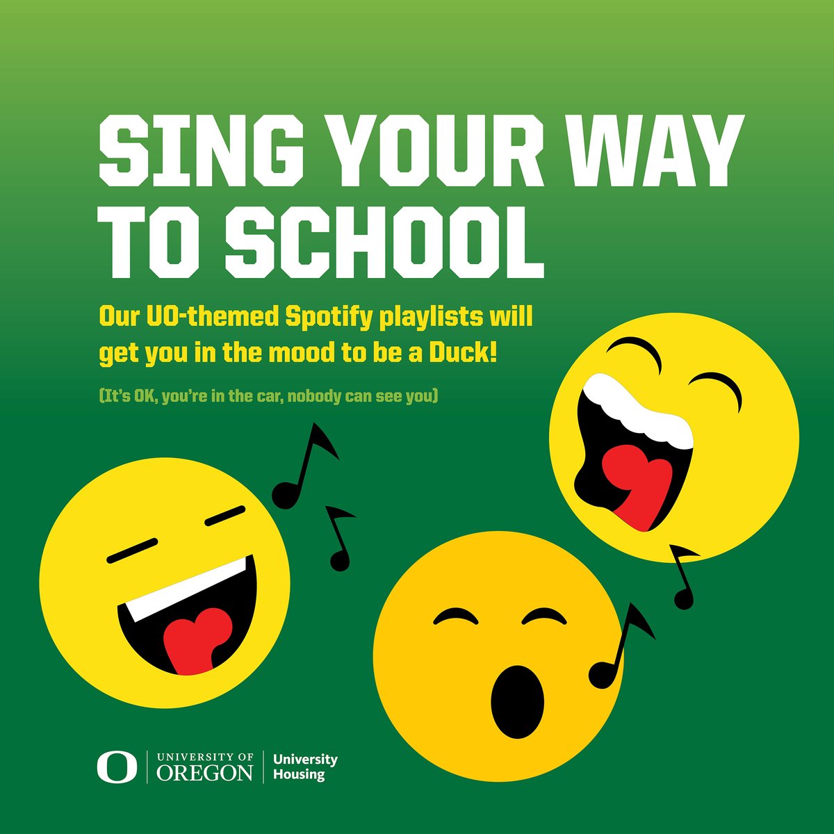 uohousing's tweet image. "Hey Siri, play my Unpack the Quack road trip playlist on Spotify!"

We can't wait to see you all in TWO WEEKS! Whether you are driving, flying, walking, or waddling to @uoregon, we have a spotify playlist for the duration of your travel:

ow.ly/zVZu50Tlpj4