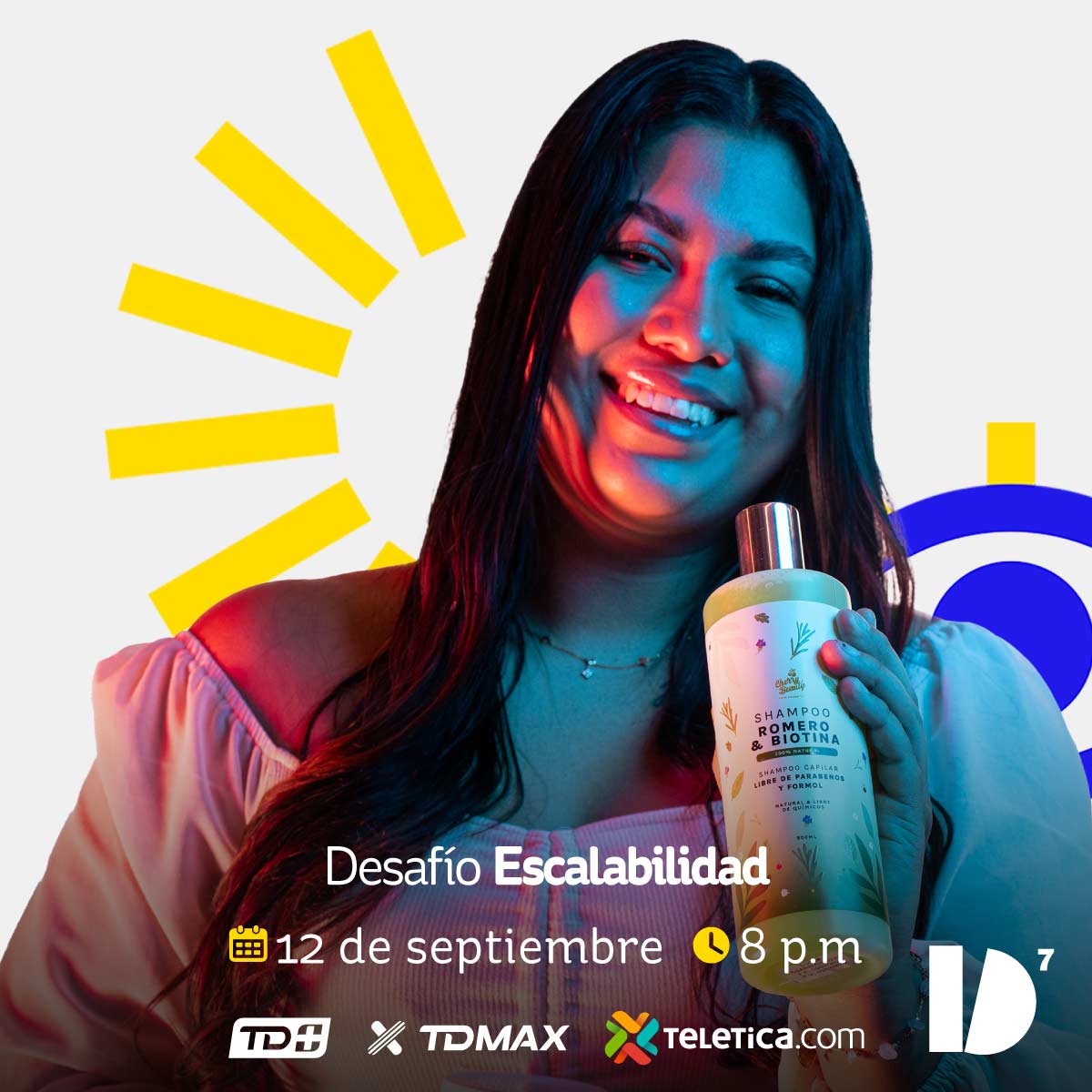 teletica7's tweet photo. Sintonice #DMNTS en TDMás y la app TDMAX. 💻📲 | Un nuevo reto llega para los emprendimientos que están en la competencia. ¿Qué tal les irá? 👀 https://t.co/mhh5jYcHaB