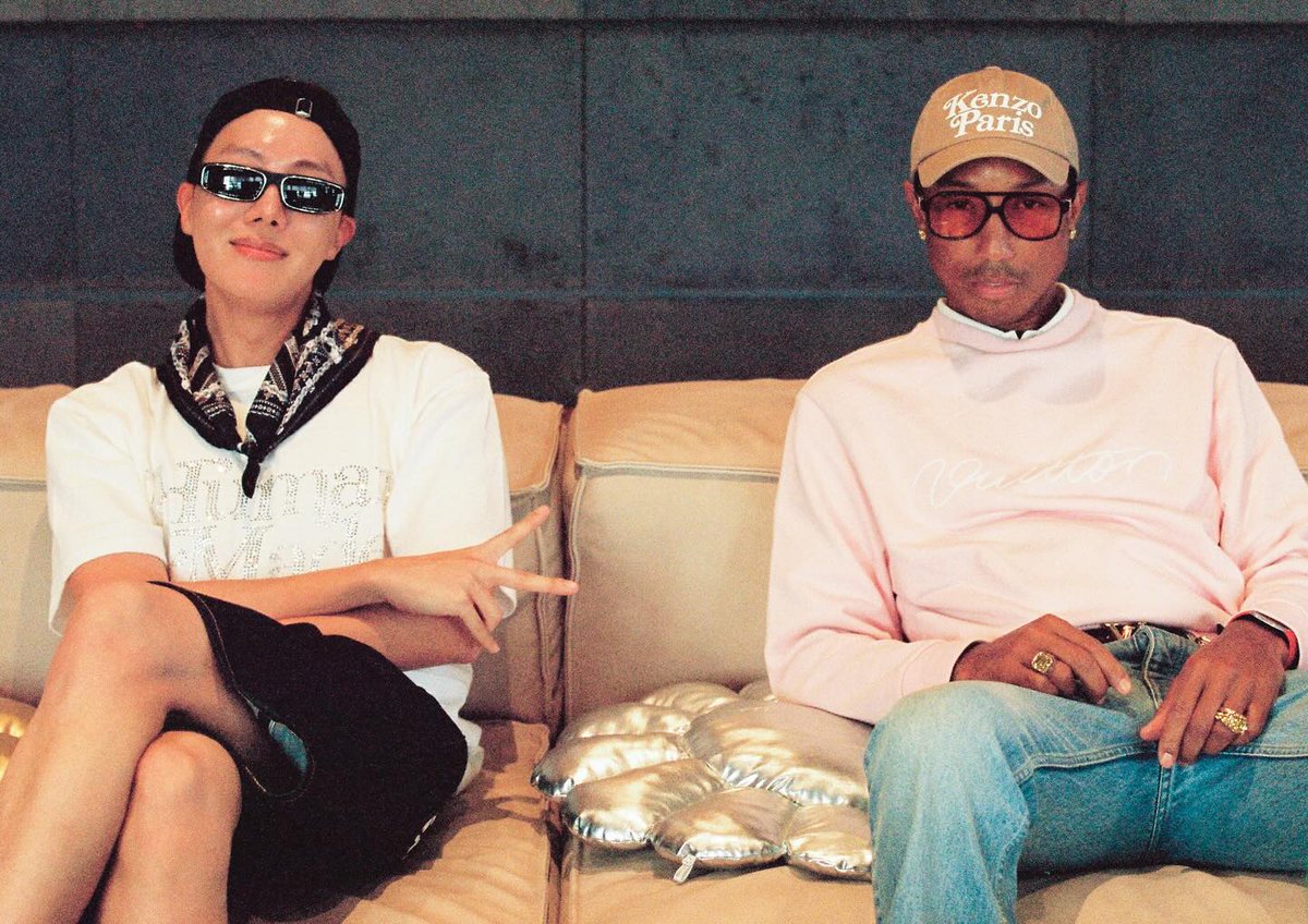 📸 INSTAGRAM

Pharrell post with <a href="/BTS_twt/">방탄소년단</a> J-Hope