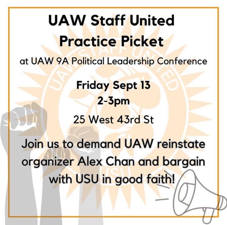 schadenfreulein's tweet photo. UAW temp staff are crucial points of connection for nearly 10,000 NYU workers. They deserve the same protections they’ve helped so many in @UAWRegion9A  win — and their working conditions have a direct impact on our organizing conditions. (2/3) https://t.co/DYqR0tb11K