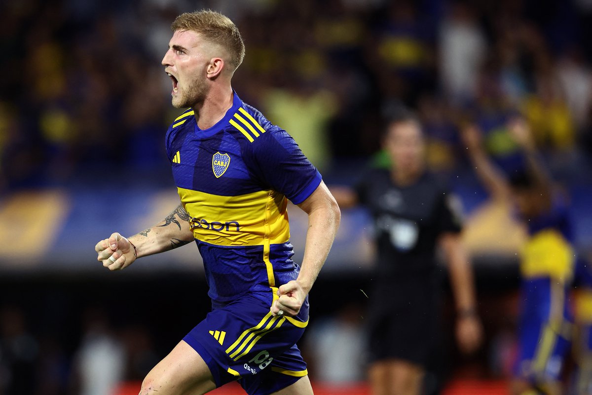 Nicolás Valentini en Boca.