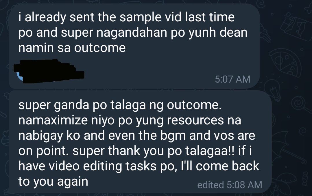 `✦ ˑ ִֶ  video edit feedback  𓂃⊹