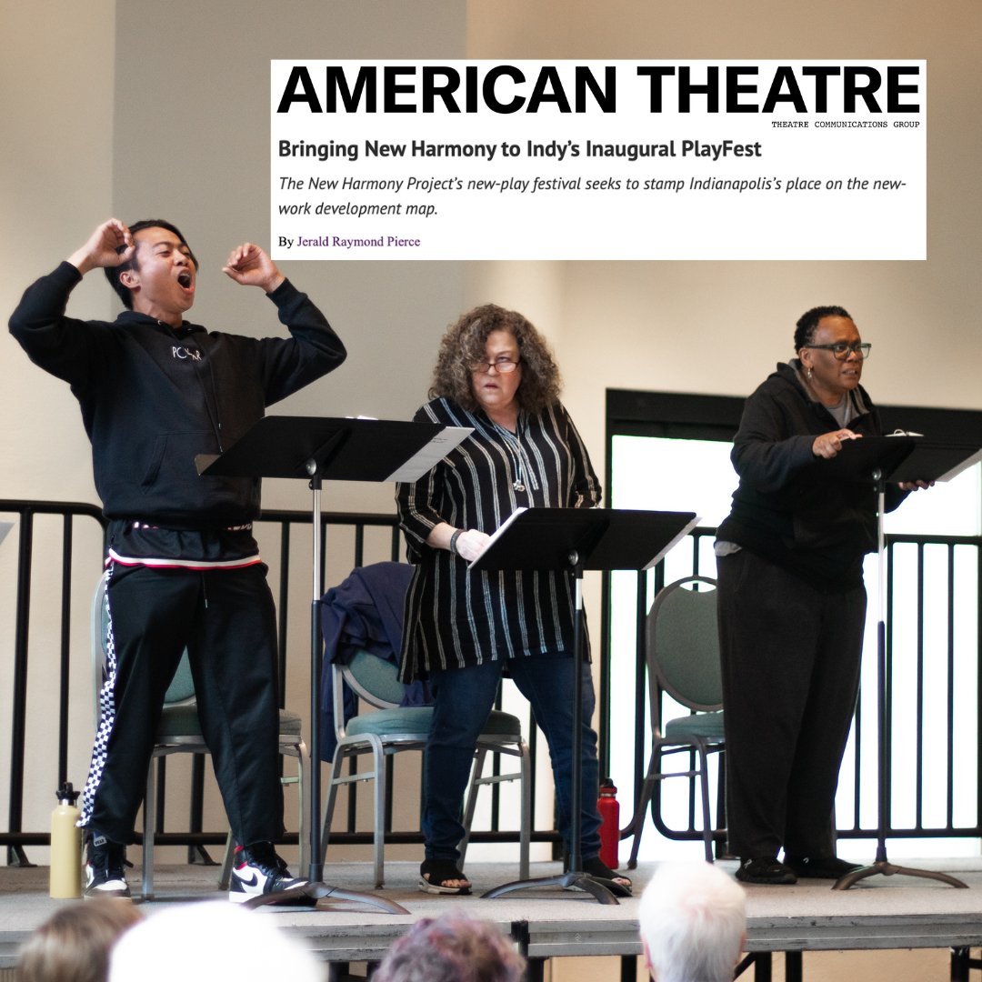We are grateful to American Theatre for reporting on PlayFest Indy, and to the artistic partners across the city who have made this inaugural year of PlayFest Indy one to remember. 

Read the full article at the link in our bio or ow.ly/f8XT50TmnVf