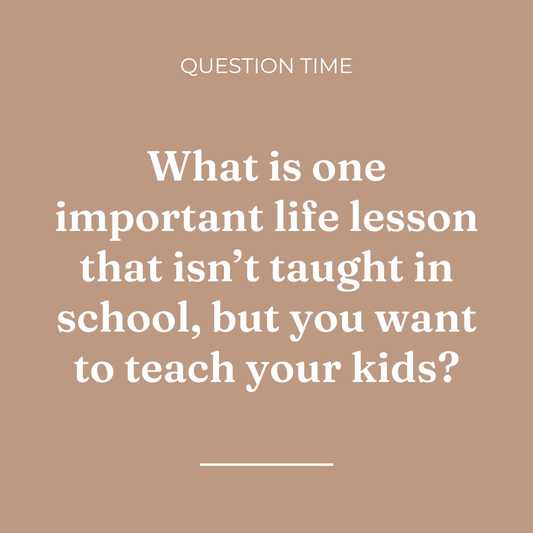 For me, it’s the importance of resilience—how to bounce back stronger from life's challenges.