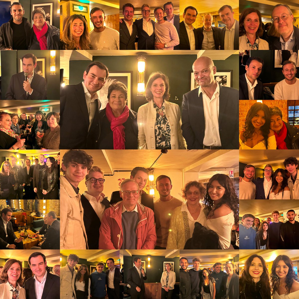 Rentrée politique réussie pour <a href="/JeanLaussucq/">Jean Laussucq</a> député #Circo7502 au #pubStGermain avec <a href="/BirabenAnne/">Anne Biraben</a> <a href="/jp_lecoq/">Jean-Pierre Lecoq</a> .  L’occasion de faire le point avec les militants sur la situation politiques actuelle et les enjeux à venir pour #Paris et pour La France avec le nouveau gouvernement !