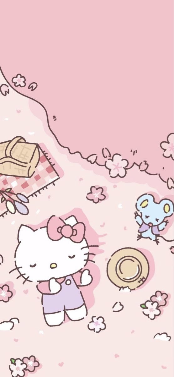 RestfulViews's tweet image. Hello Kitty - Sanrio Wallpaper
