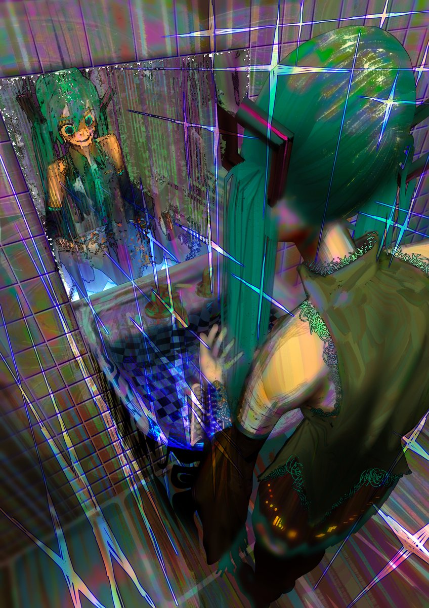 N00dlesandwitch's tweet photo. mikus mirror 💫 https://t.co/ainmf8S52n