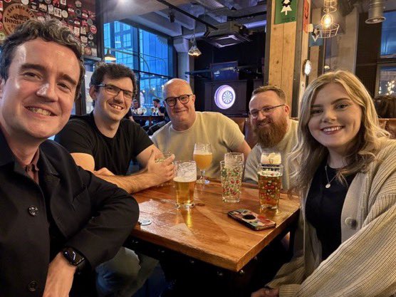 A wonderful week at BERA conference. Lovely to catch up with familiar faces and hear about the amazing research projects going on across the globe! Oh and present some of our own research! <a href="/ThomasS_Morris/">Thomas Morris</a> #BERAWERA2024