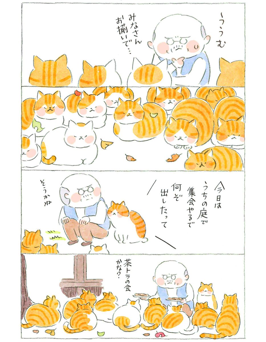 #ねことじいちゃん 