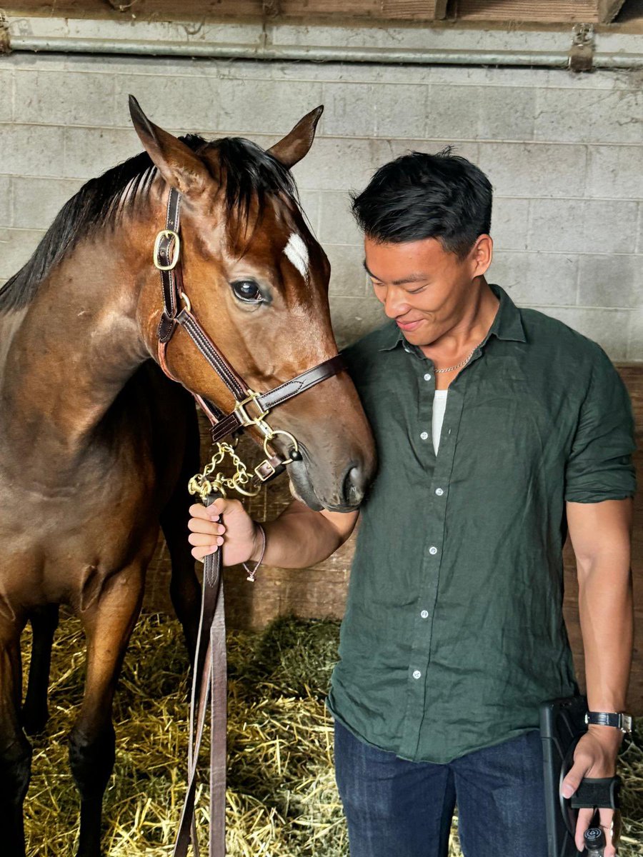 AquisFarm's tweet photo. He’s struck again‼️

“There’s only one thing better than one Gun Runner filly and that’s two!” John Fung 

John is extremely excited to have added Hip no. 776 @keenelandsales to his team! 

Congratulations John! https://t.co/cDoO1z93Nl