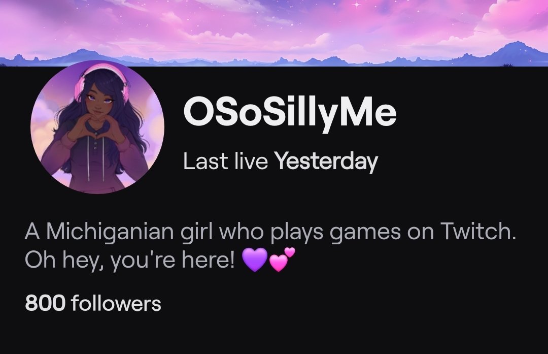 Y'ALL ARE SO SWEET AND SUPPORTIVE, IMMA CRY 😭😭

Future horror stream coming up in the nearby future 👻🔪💀🖤