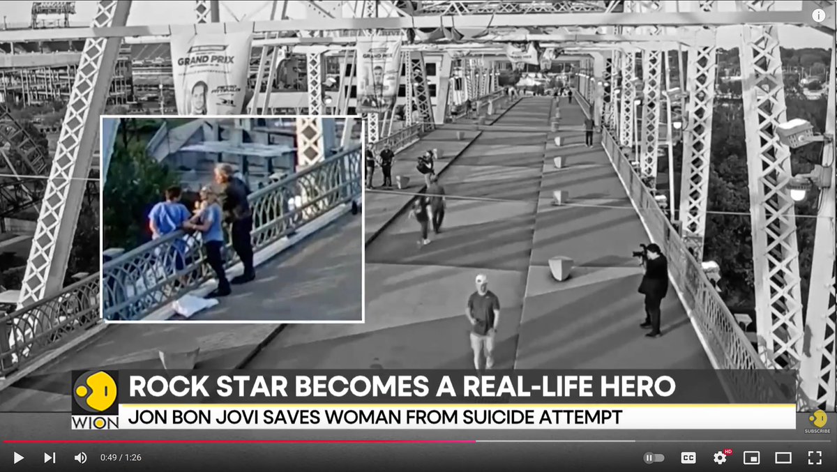 "I've seen the storm I've been through the rain
You gotta know That I feel your pain
Don't be afraid
When you're on the edge, I will rescue you
When you need a friend, I'll be there for you"

"Nobody's Hero" <a href="/jonbonjovi/">Jon Bon Jovi</a>