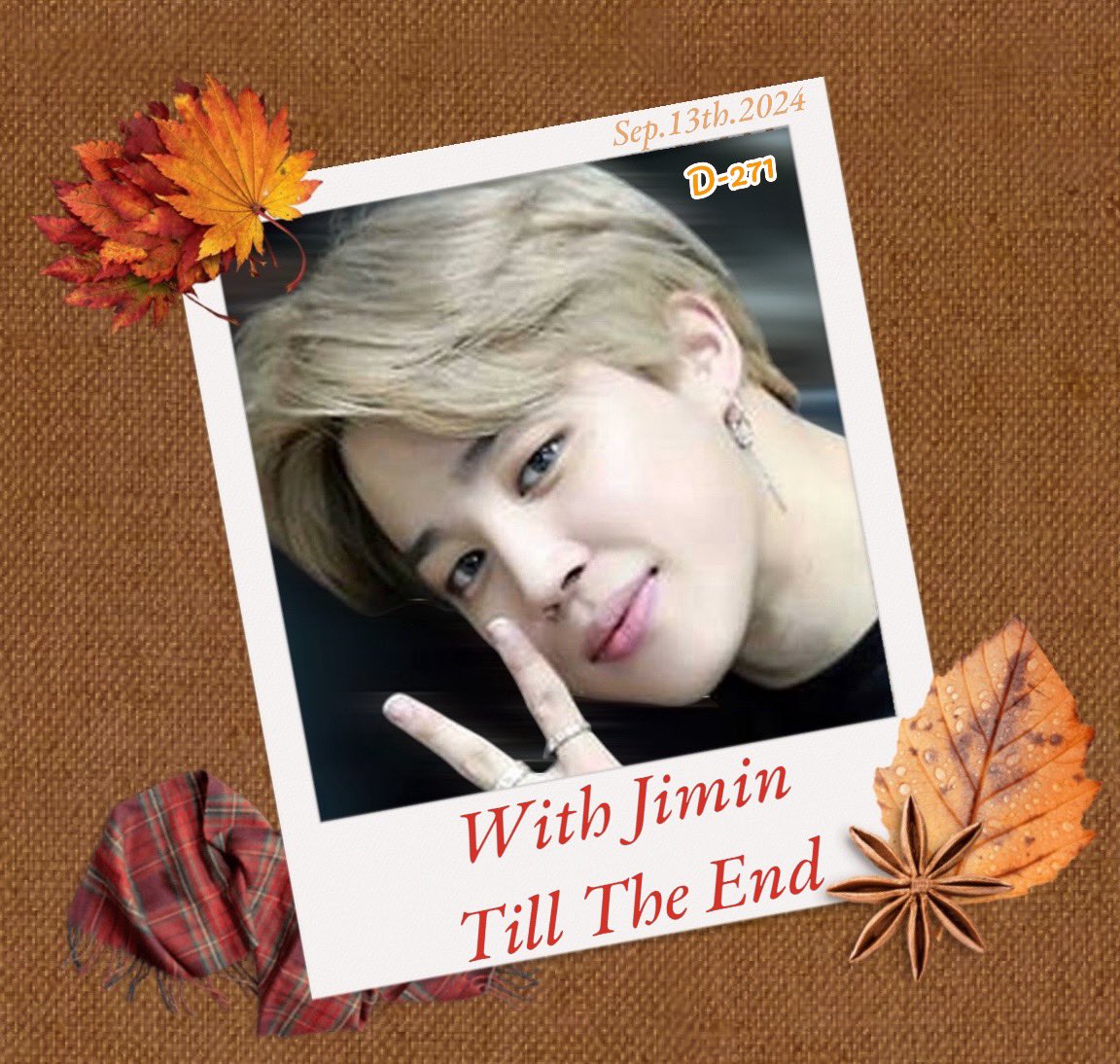 shinochimi1317's tweet photo. ☪️D-271
JIMIN JIMIN JIMIN ✨✨🐥
OUR PRECIOUS JIMIN 🌟
Miracle Of October 🍁
WITH JIMIN TILL THE END
#WithJiminTillTheEnd 🩵
#WeLoveYouJimin 💛
#Jimin_MUSE  #Jimin_Who  
#JIMIN #ParkJimin #지민 
#WeLoveYouBTS 
#BTSARMYFOREVER 💜
#BTSARMYPROMISE2025 💜
#D271 https://t.co/0LwKmOYKLg