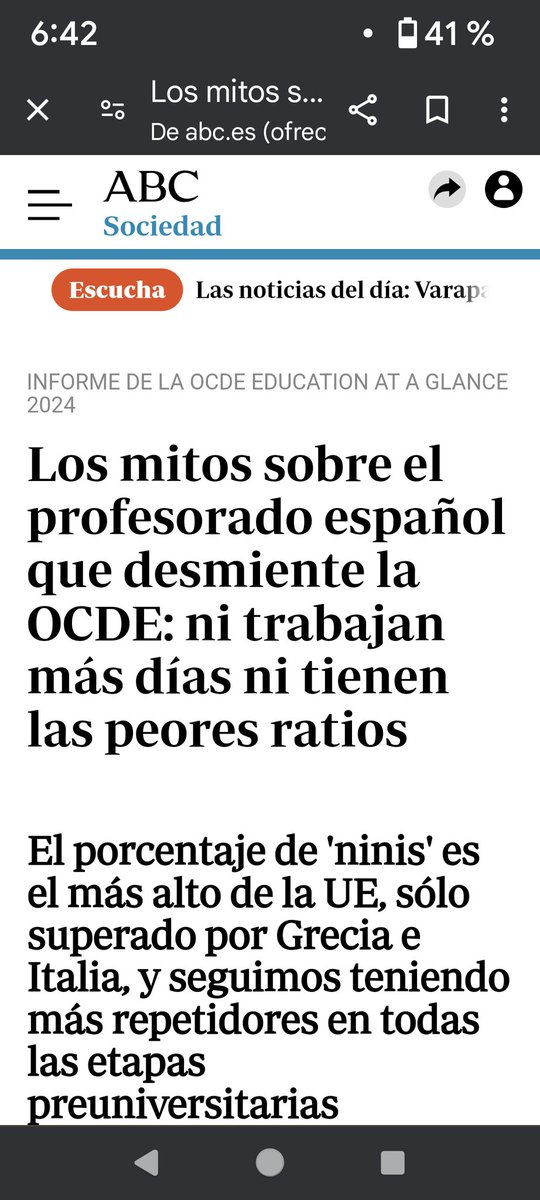 Leyendo solo los titulares: ¿En qué quedamos?