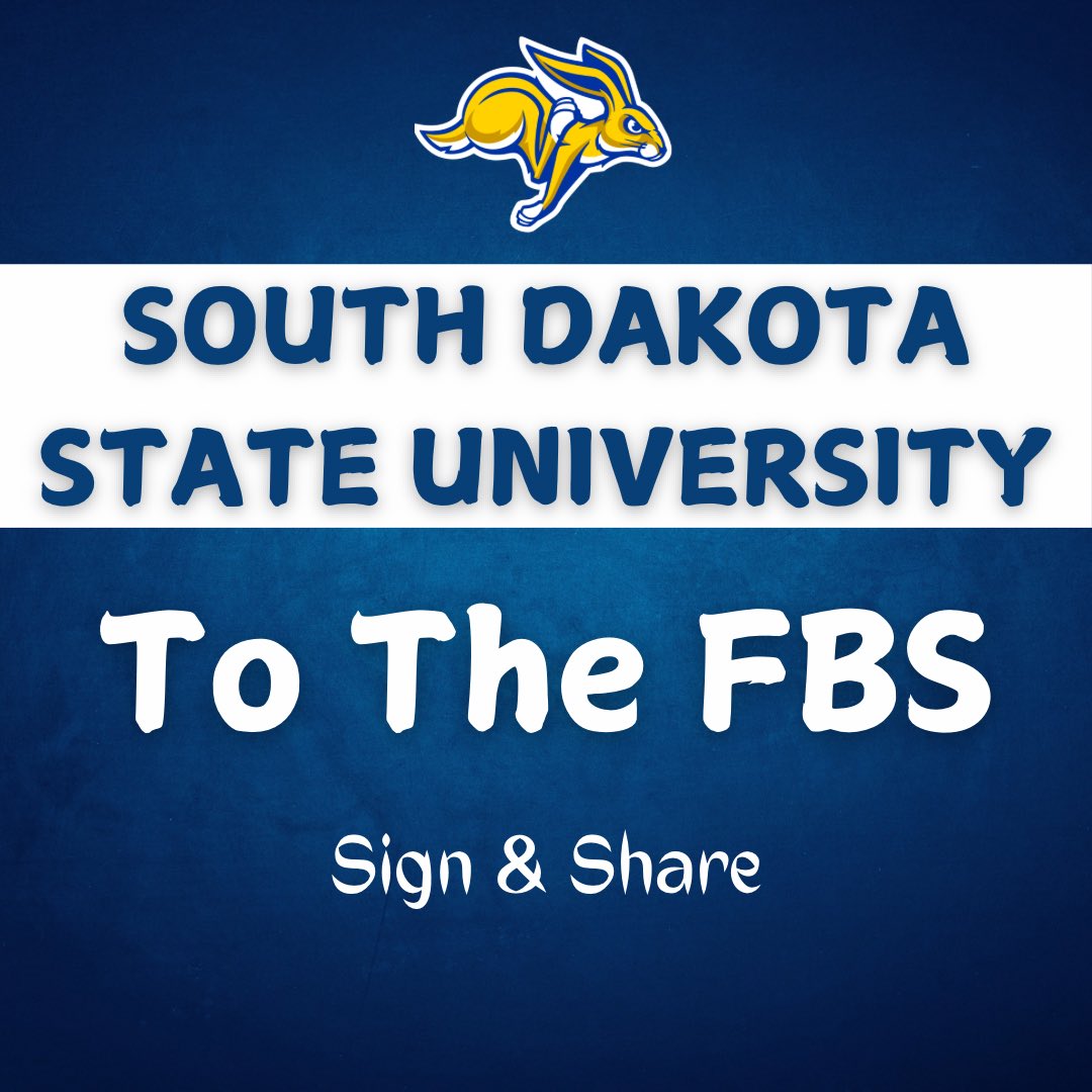 TheRealSDSU's tweet photo. With the new realignment, let’s make the jump! Sign this petition! https://t.co/Ds1QCJsgRS https://t.co/agwavDTdhB