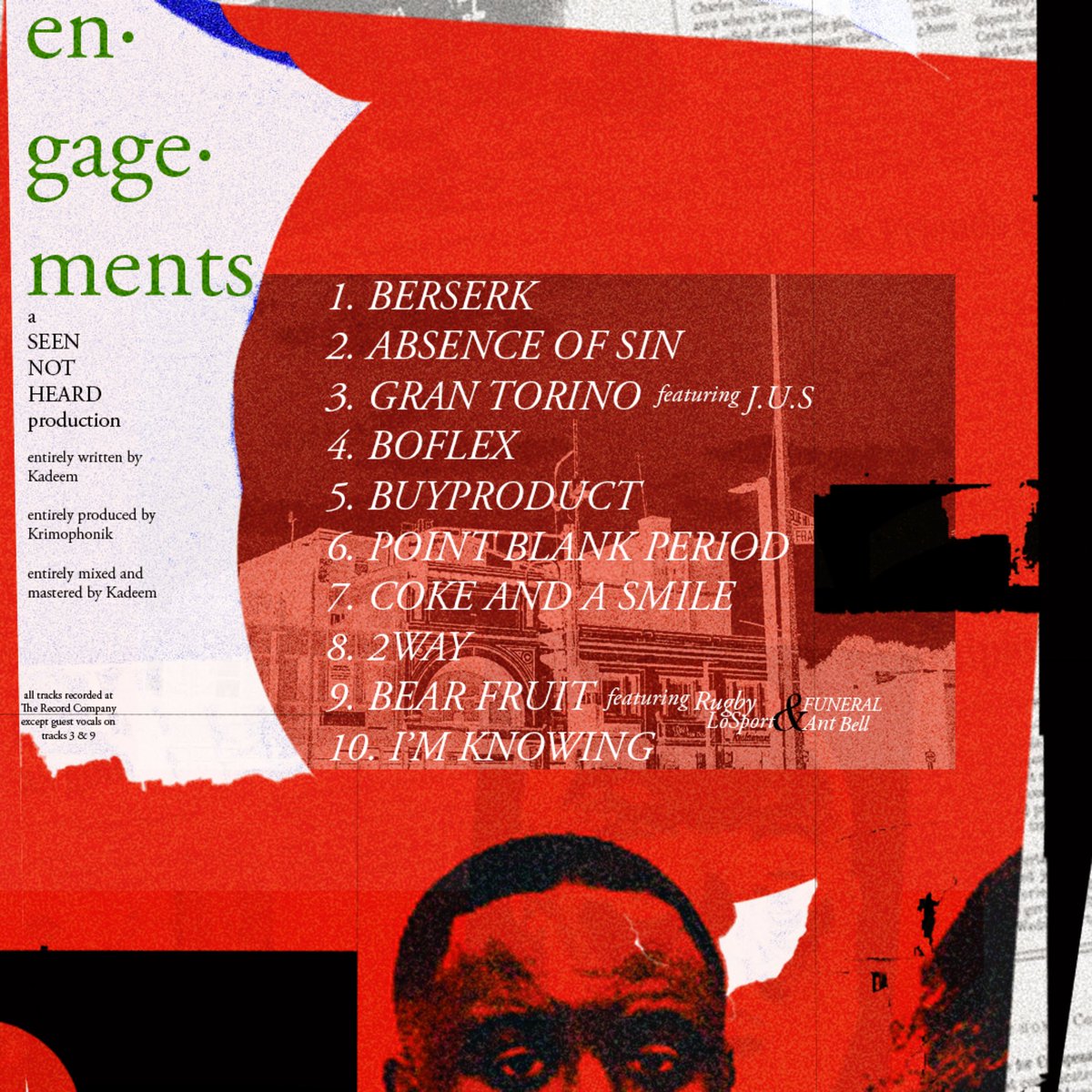 my new album "en•gage•ments" drops 10/22 exclusively on <a href="/Bandcamp/">bandcamp</a>. entirely produced by <a href="/krimophonik/">KRIMO</a> and fully mixed and mastered by myself. features from <a href="/i_am_J_U_S/">Captain Hooks🏴‍☠️🌴💎👑</a>, <a href="/RugbyLoSport/">Street Magic</a>, and <a href="/FlyhighlikeAnt/">Ant Bell</a>.

pre-order available now. thank you. itskadeem.bandcamp.com/album/en-gage-…