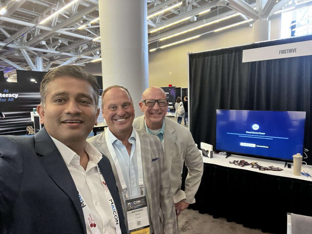 Fun presenting a quick demo of <a href="/FirstHive/">FirstHive</a> at the #MAICON24 today morning. 

<a href="/shawngoodin/">Shawn Goodin</a>