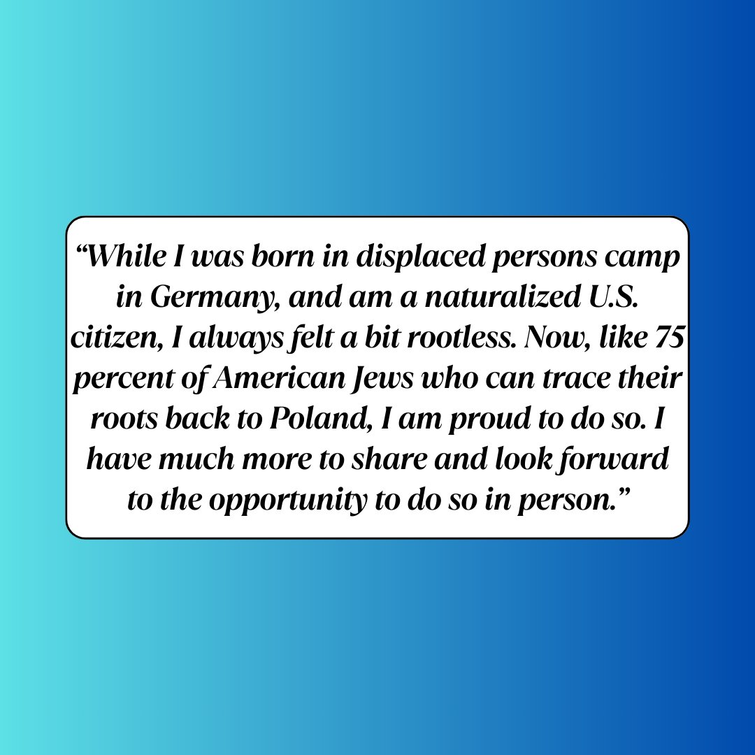 <a href="/HolocaustMemMia/">HolocaustMemorialMB</a> is shining a spotlight on the incredible work of our docents! They’ve been making this summer season unforgettable. In June, Dr. Helen Sachs Chaset embarked on a profound week-long study tour exploring 1,000 years of Jewish life in Poland - Click ALT on the photo